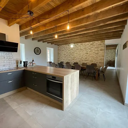 בית נופש Maison Familiale Avec Babyfoot Et Piscine Chauffee - Fr-1-426-597